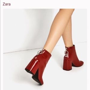 ❤️ day coming! Zara ankle boots. European size 40